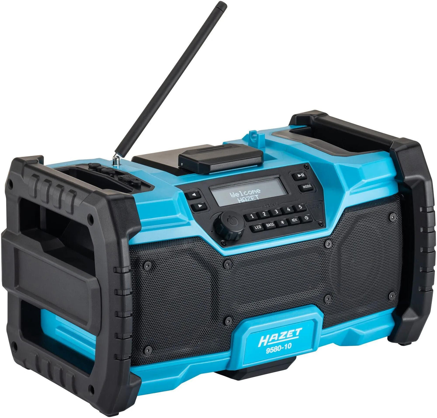 HAZET baustellenradio 9580-10 dab radio with bluetooth