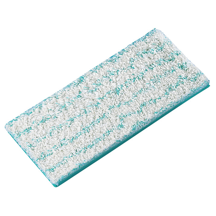 Leifheit picobello s dweildoek cotton plus - voor stenen vloeren - 27 cm wisbreedte - turquoise - wit