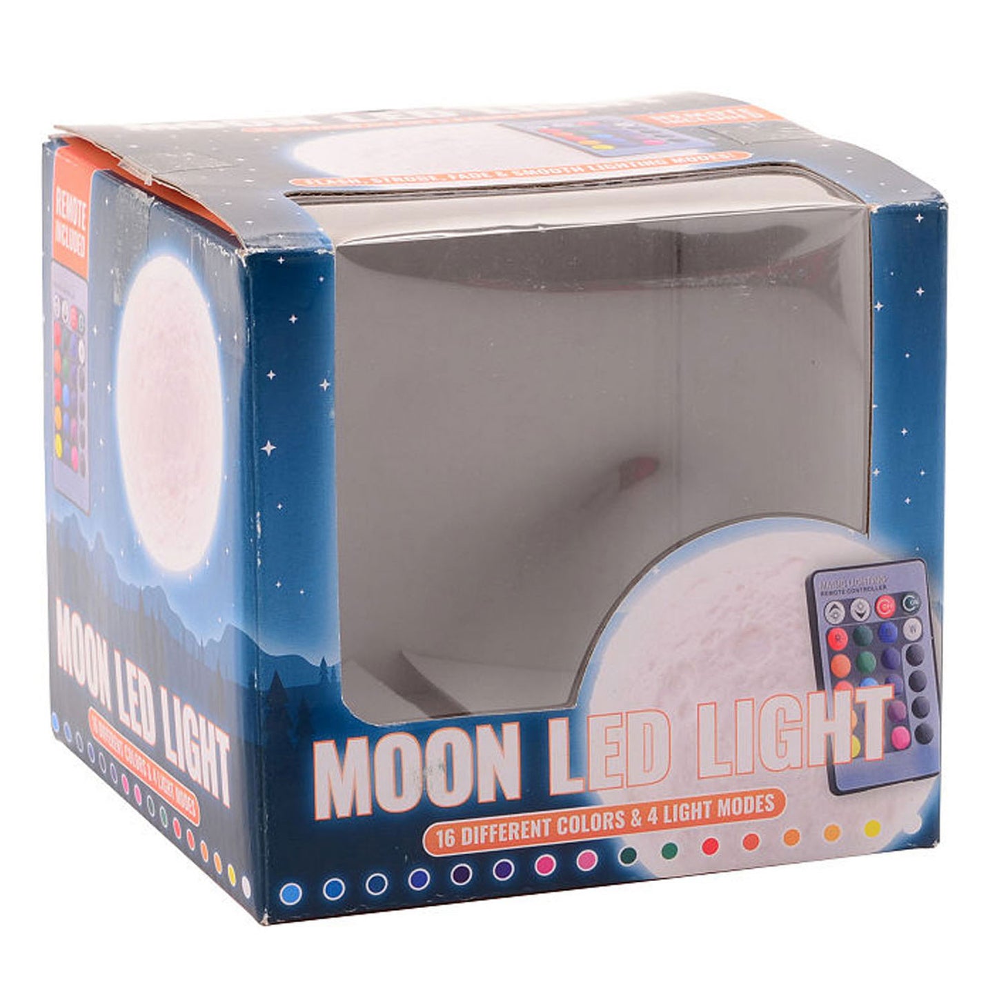 Johntoy Maanlamp colorchanging met afstandsbediening