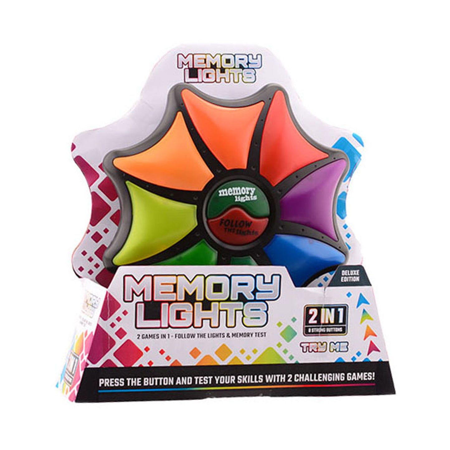 Johntoy Memospel ster xl licht geluid