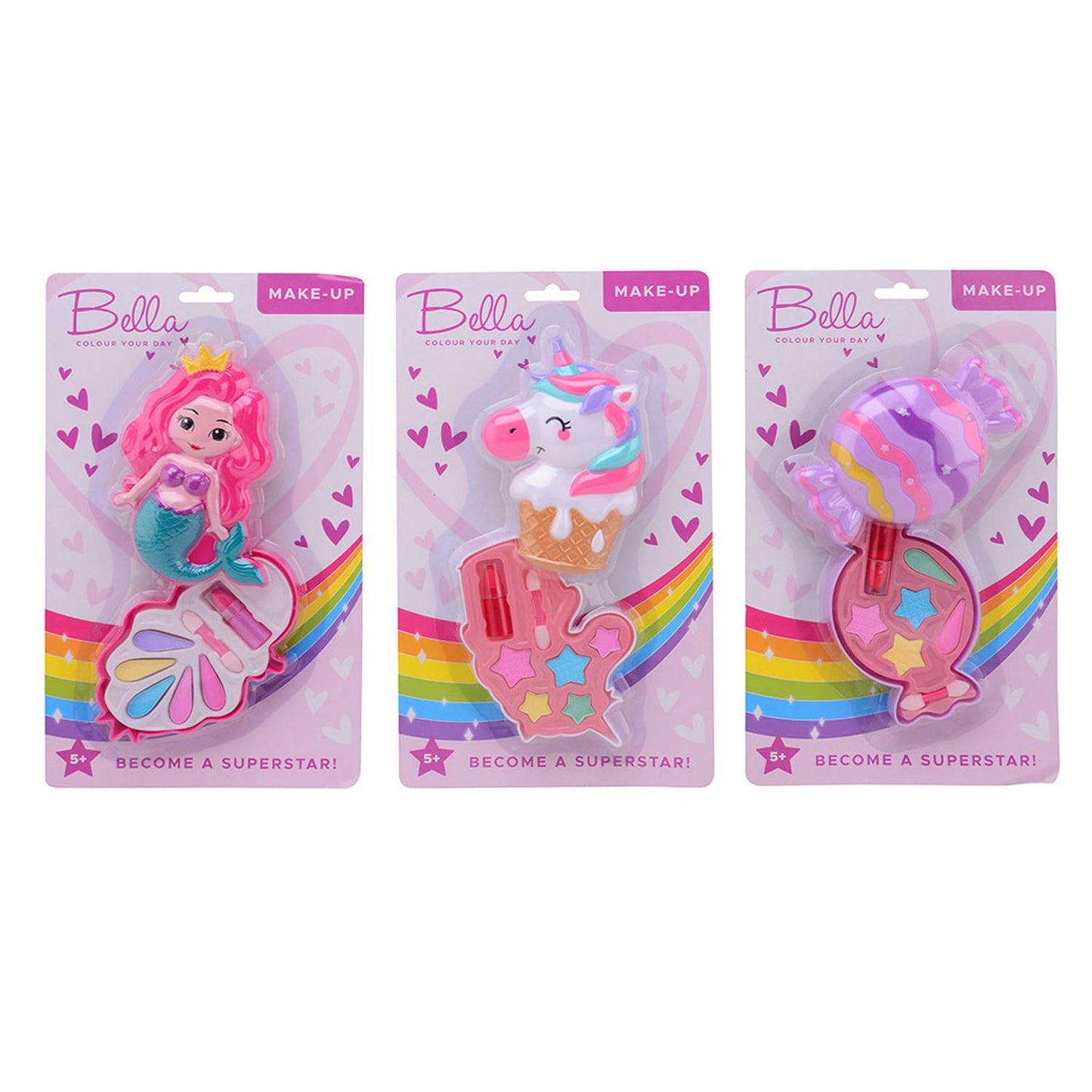 Johntoy John toy bella make-up set op kaart