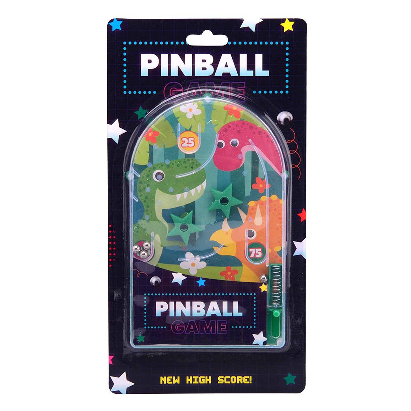 Johntoy John toy pinball flipperspel op kaart