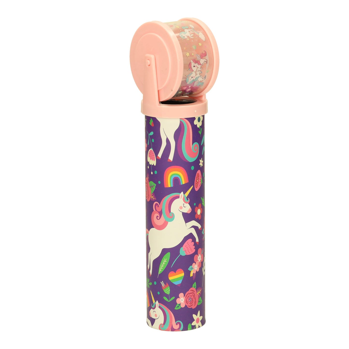 Johntoy Kaleidoscoop eenhoorn met draaiende lens
