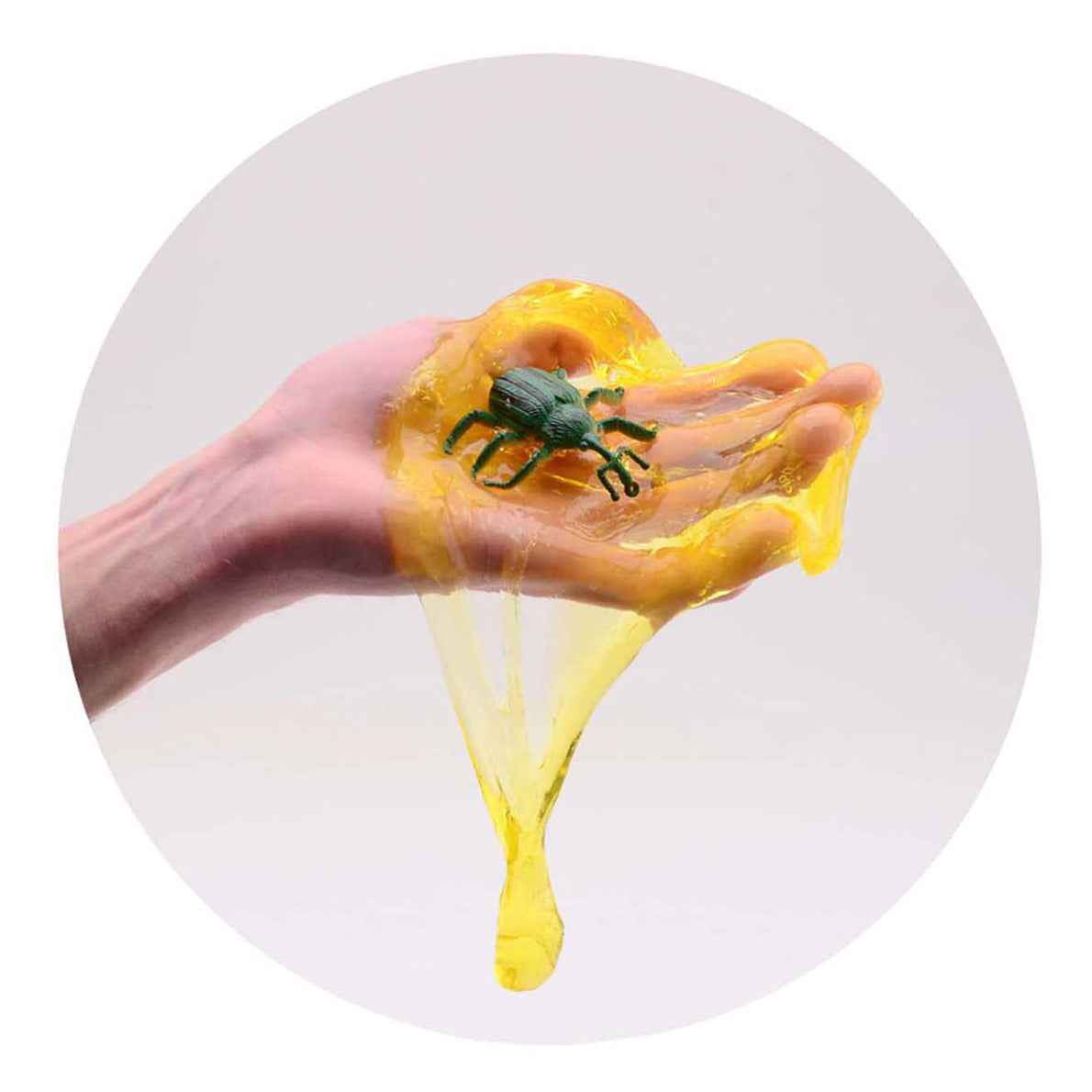Johntoy Slijm met insect - 6cm