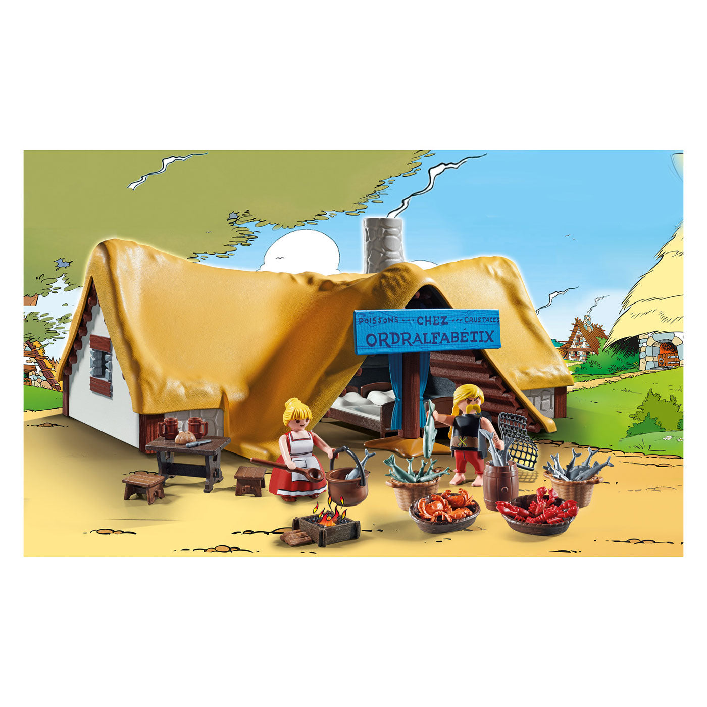 Playmobil asterix de hut van hoefnix - 71266