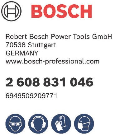 Bosch Accessoires sds-plus-3 boor | 16x300x360 mm - 2608831046