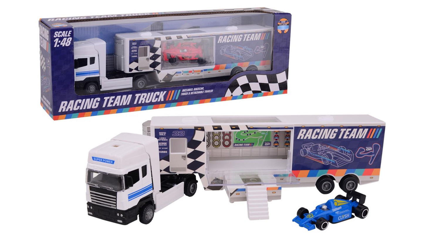 Johntoy John toy racing team truck schaal 1:48