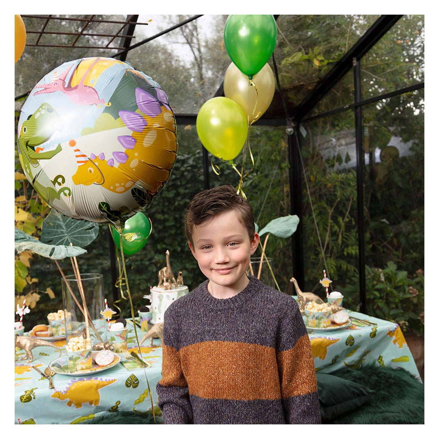 Boland Papieren bekers dino party set a 10 21cl