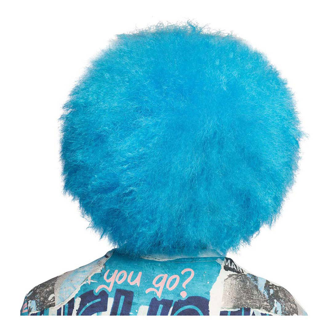 Boland Pruik sugar neon blauw