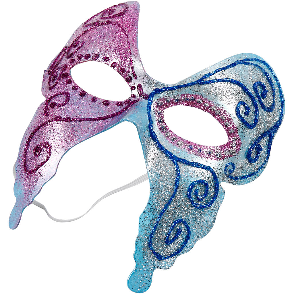 Creativ Company Https: www.cchobby.nl maskers-h-10-20-cm-b-18-20-cm-wit-3x4-stuk-1-doos