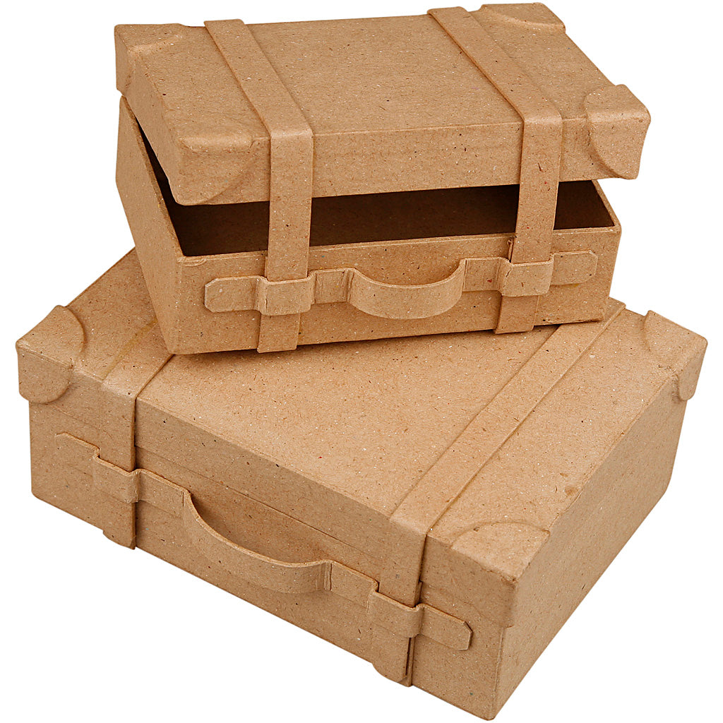 Creativ Company Https: www.cchobby.nl koffers-h-4-5-5-cm-l-7-5-10-cm-b-11-14-cm-2-stuk-1-set