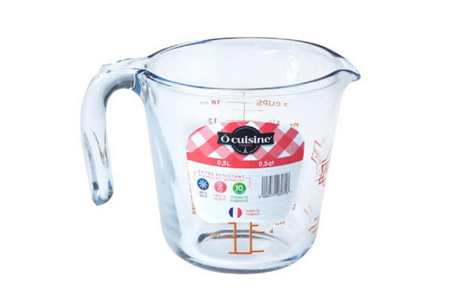 Arcuisine Cuisine performance o.cuisine maatbeker - 50cl - borosilicaat - 1 stuk