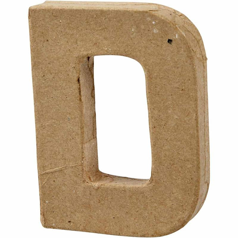 Creativ Company Https: www.cchobby.nl letter-d-h-10-cm-b-7-7-cm-dikte-1-7-cm-1-stuk