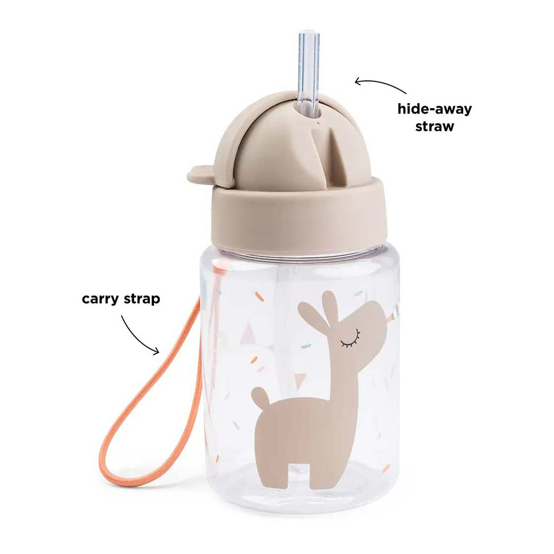 Done By Deer rietjesbeker 280ml - beige
