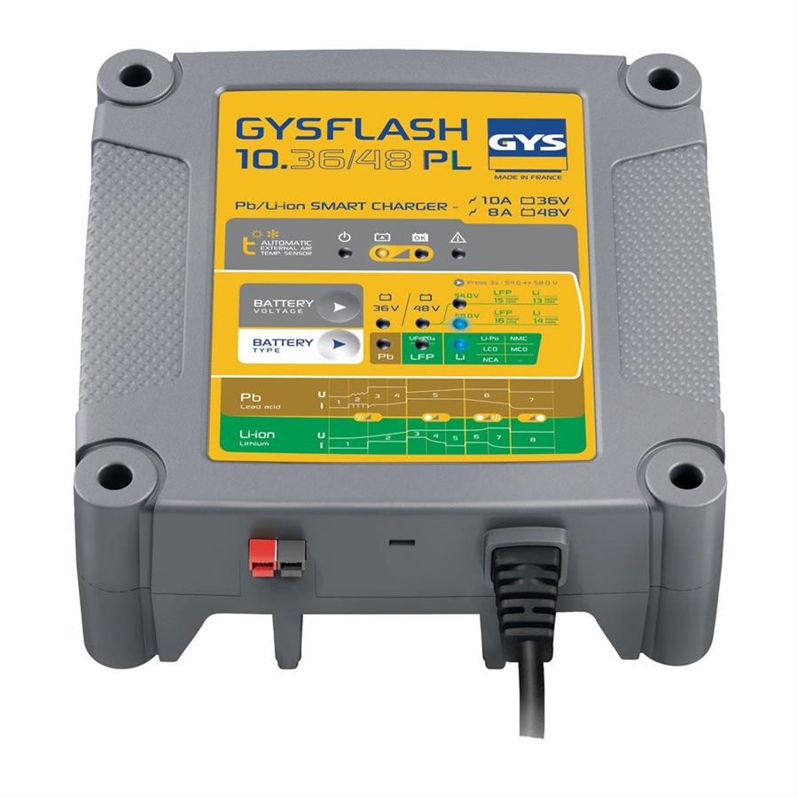 Gys Flash acculader 10a 36 48v