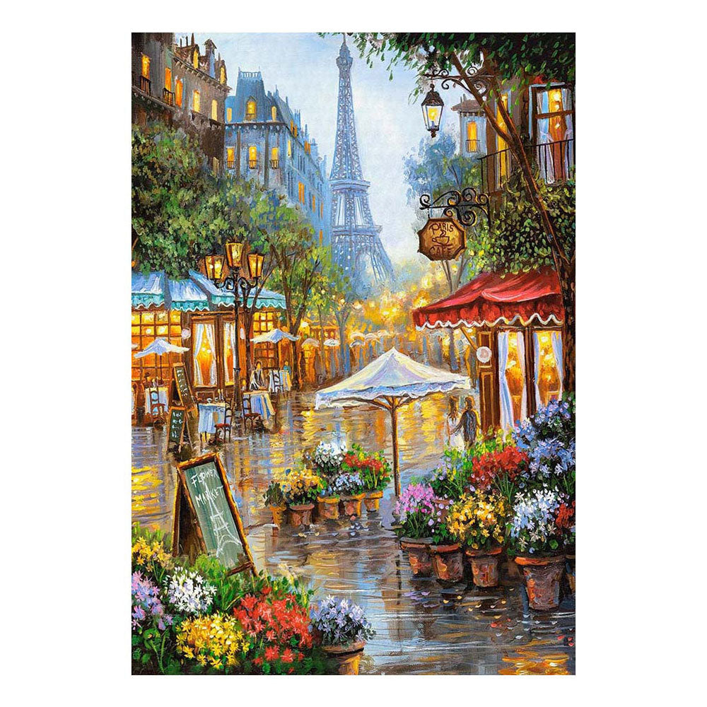 Castorland legpuzzel spring flowers paris, 1000st.