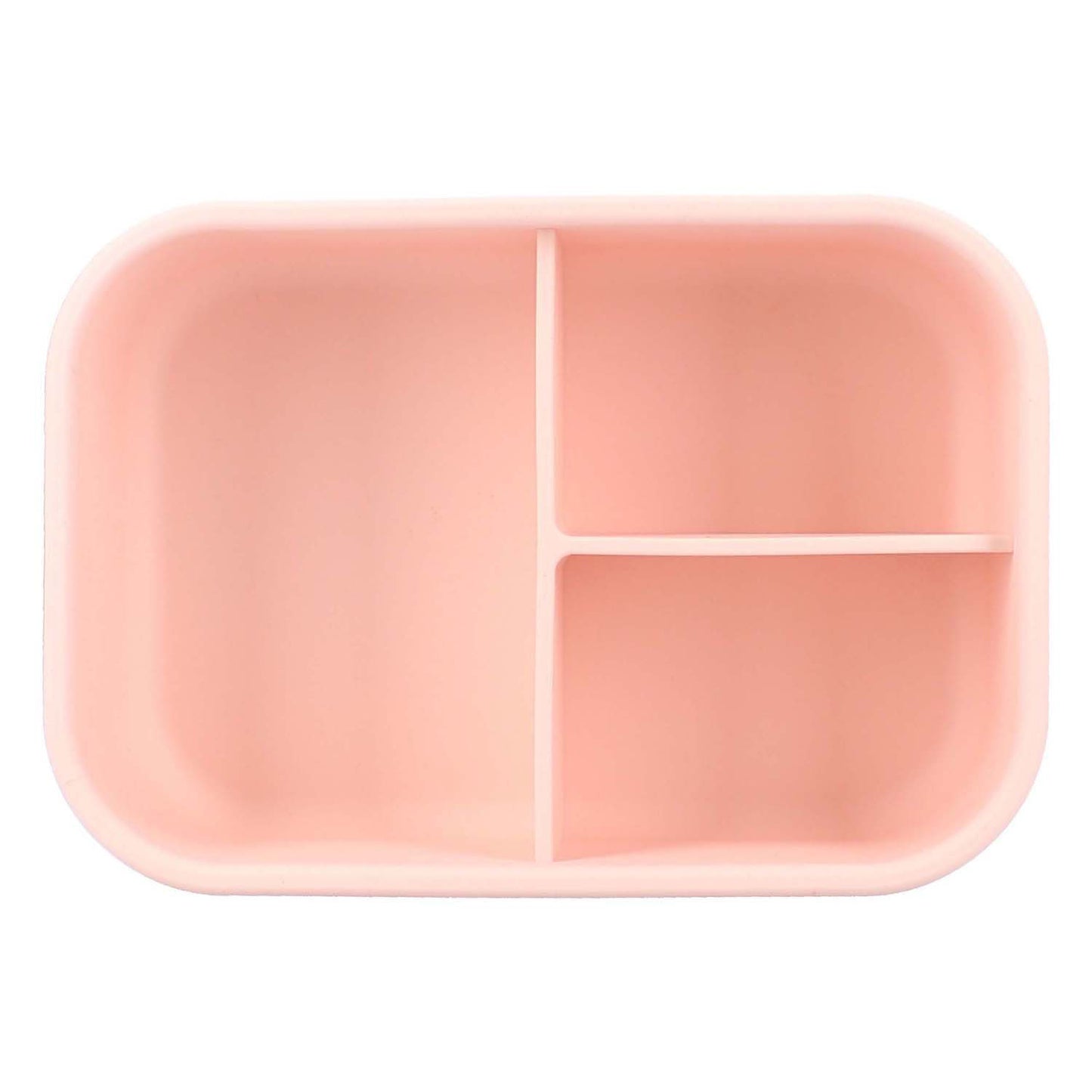Kidzroom magical meadows lunchbox - 1.2 l - 6 x 17 x 12 cm - roze - hartjes