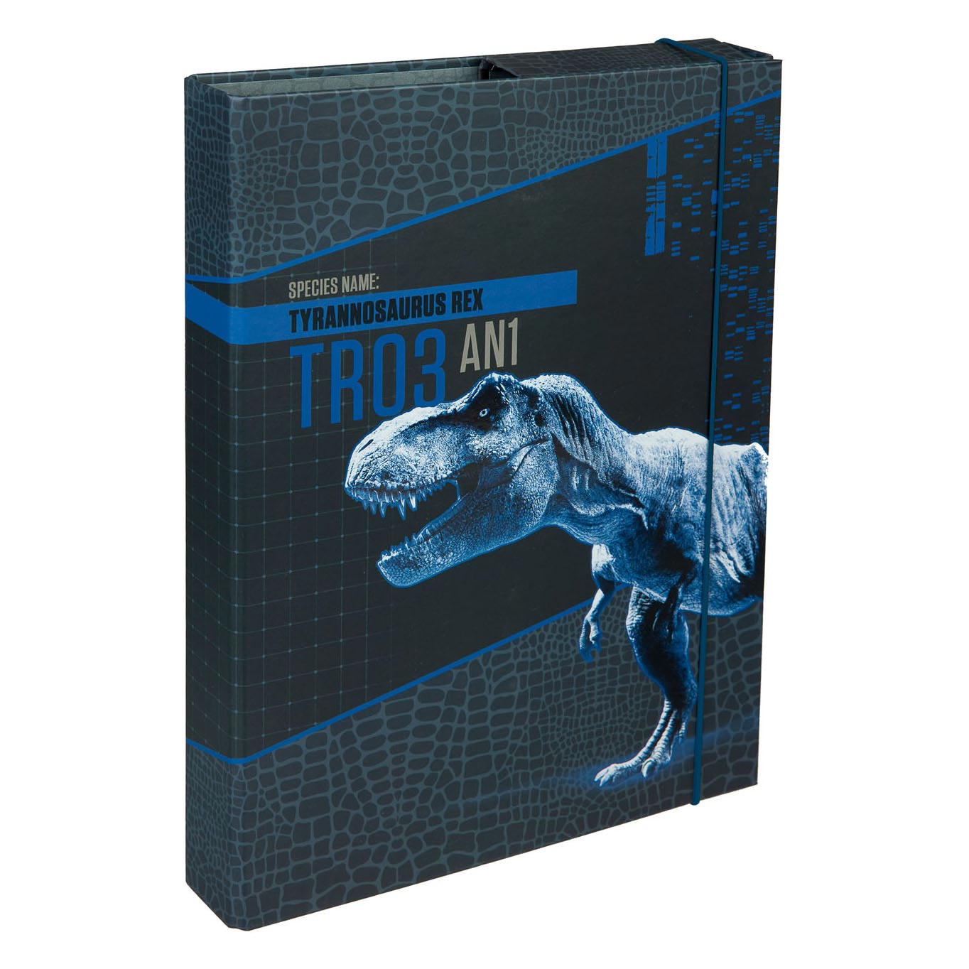Undercover Jurassic world notitiemap a4 met elastiek