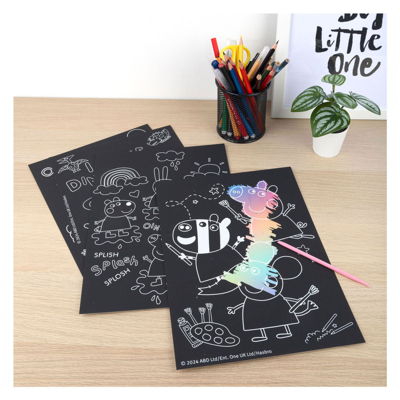 Undercover Kraskunst set peppa pig