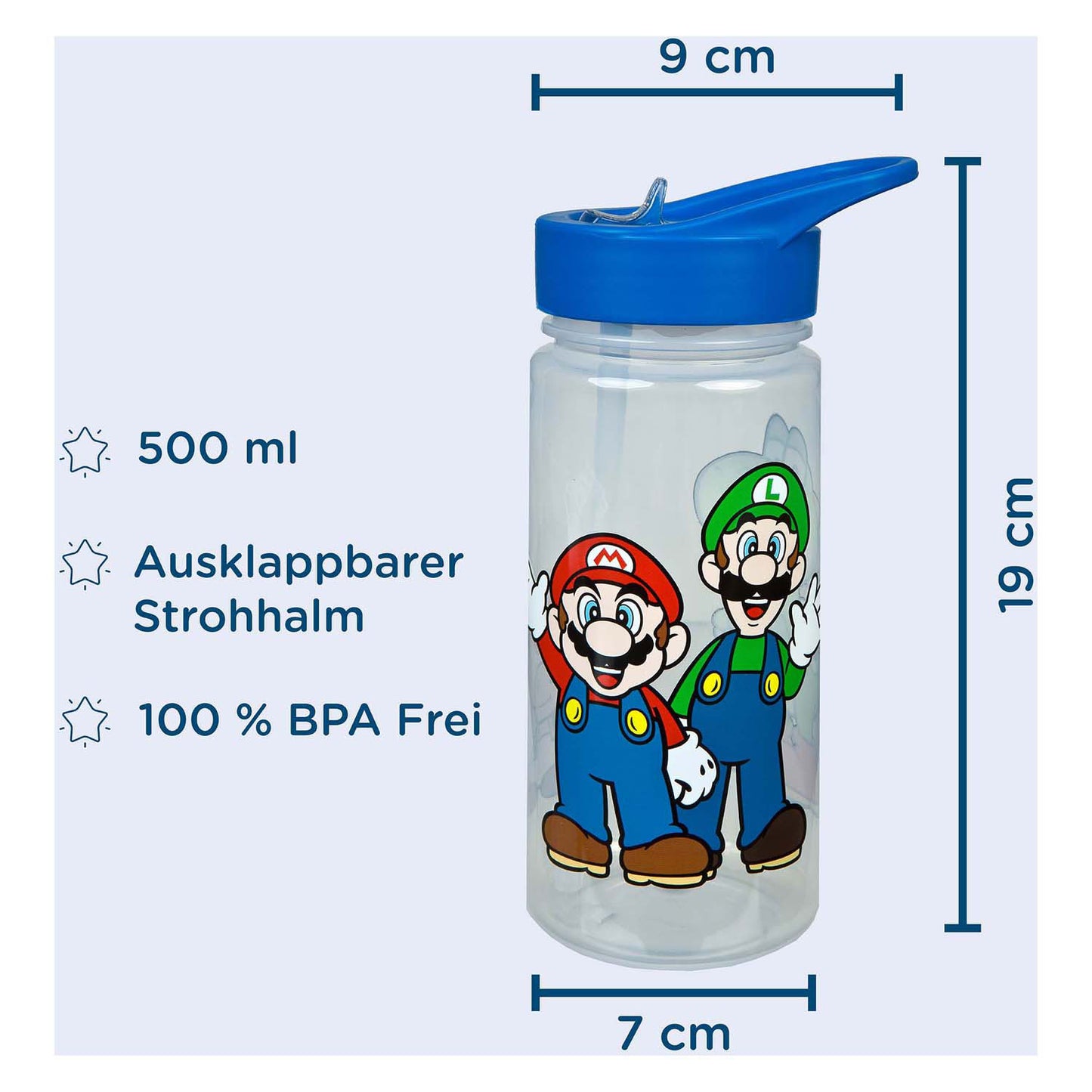 Undercover Aero drinkfles super mario, 500ml