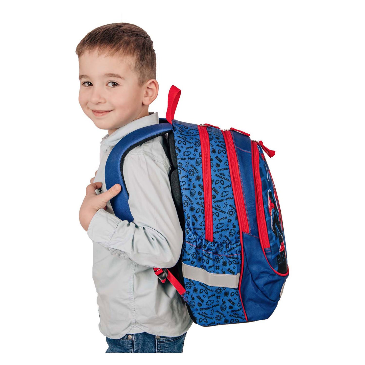Undercover Ergonomische schoolrugzak spider-man