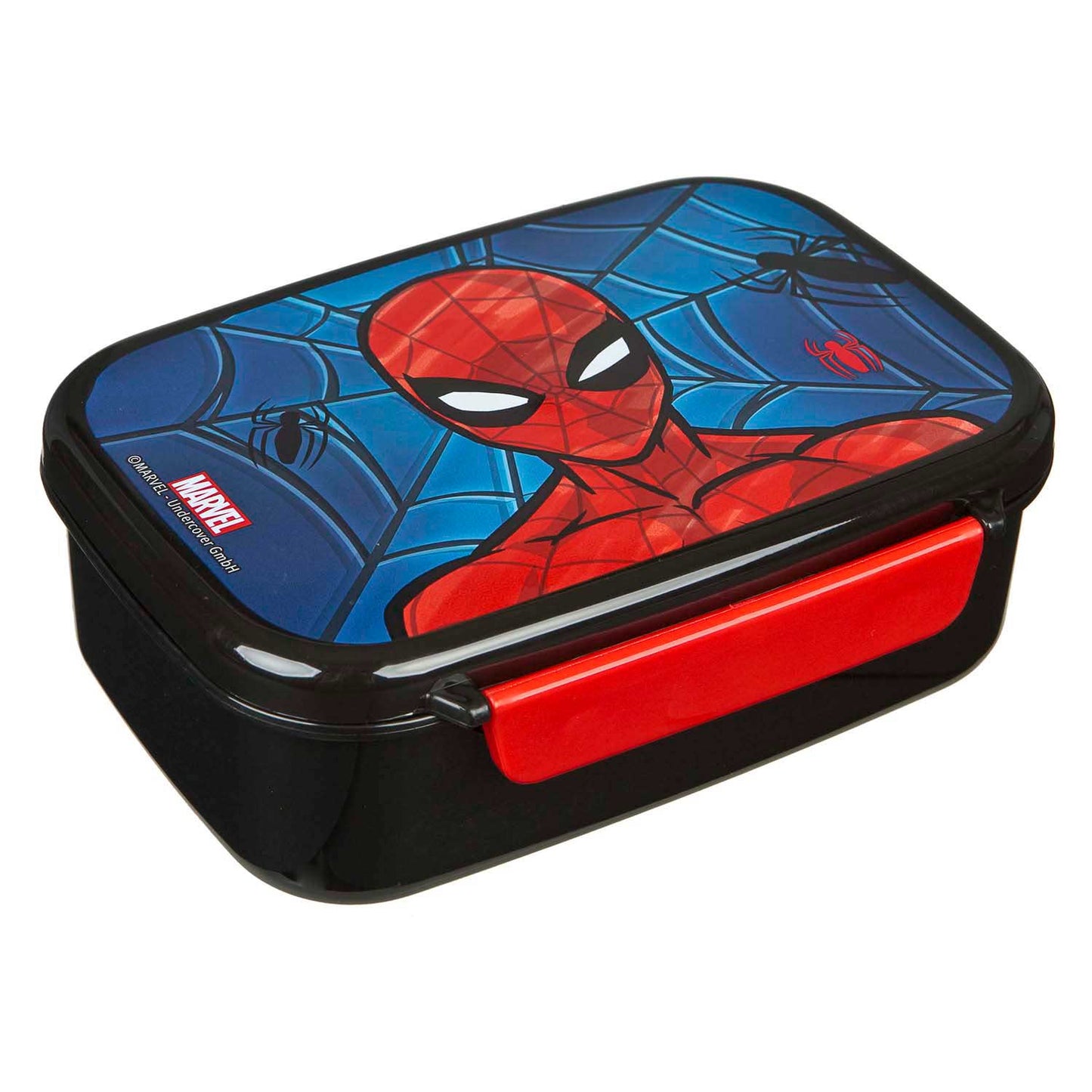 Undercover Broodtrommel en drinkfles spiderman