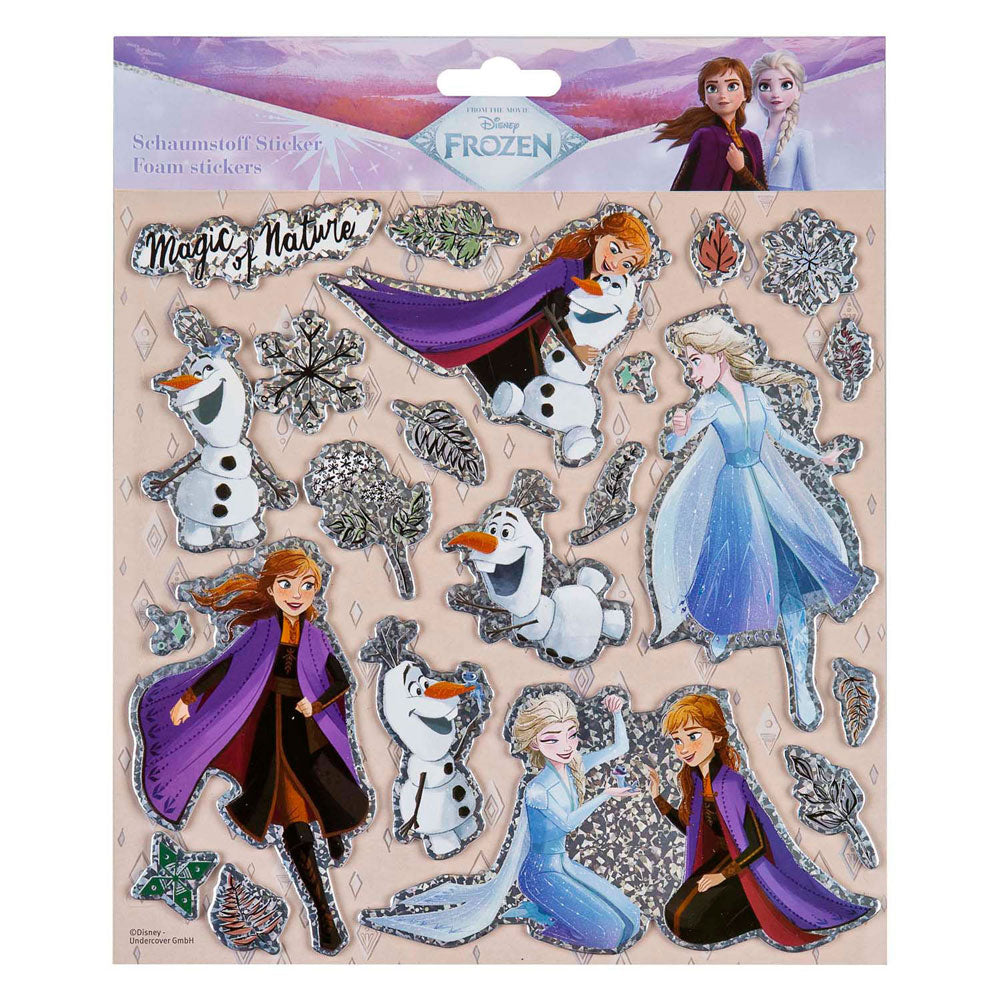 Undercover Foam stickers frozen