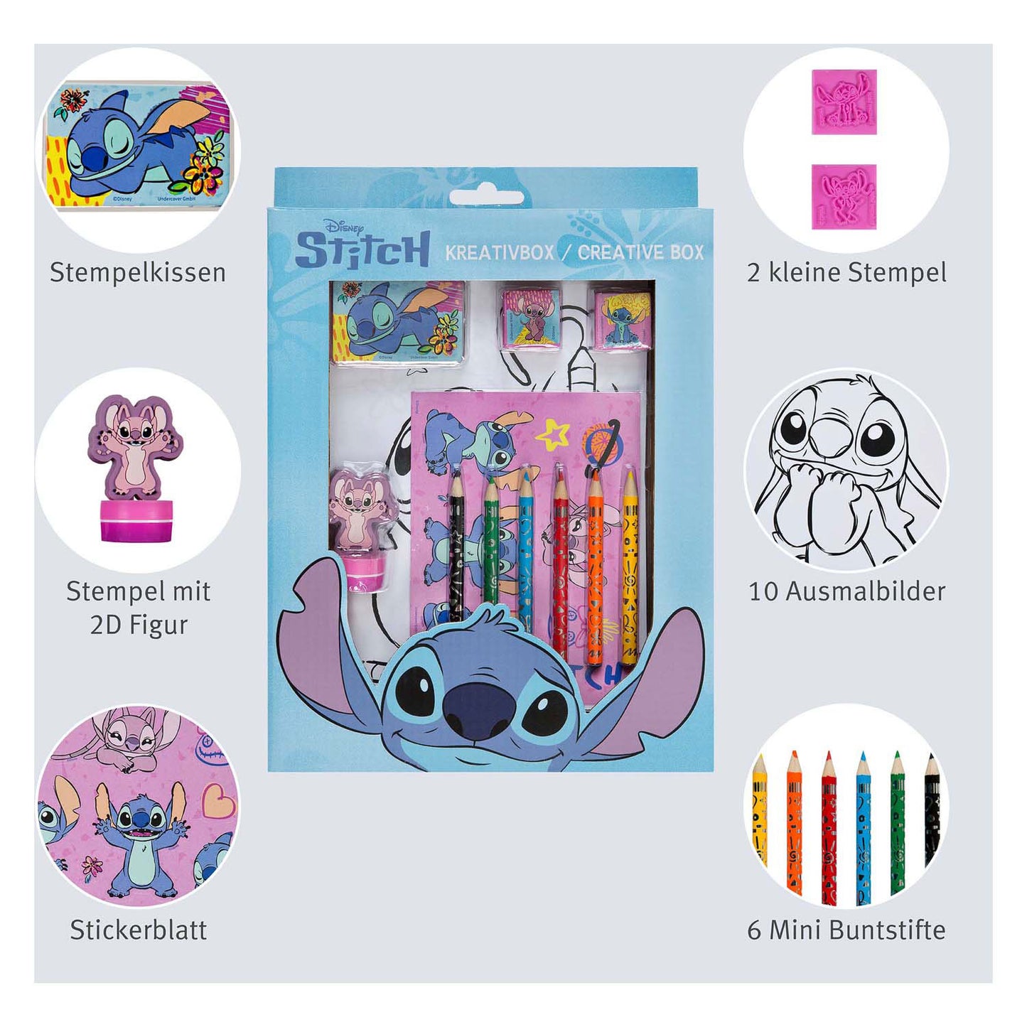 Undercover Creativiteitsdoos stitch - 21dlg.
