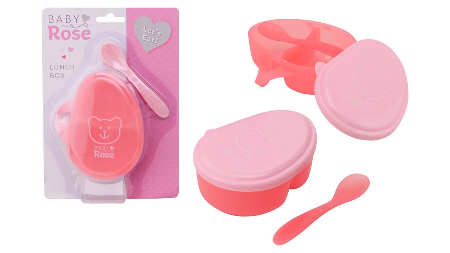Johntoy John toy baby rose lunchtrommel op kaart
