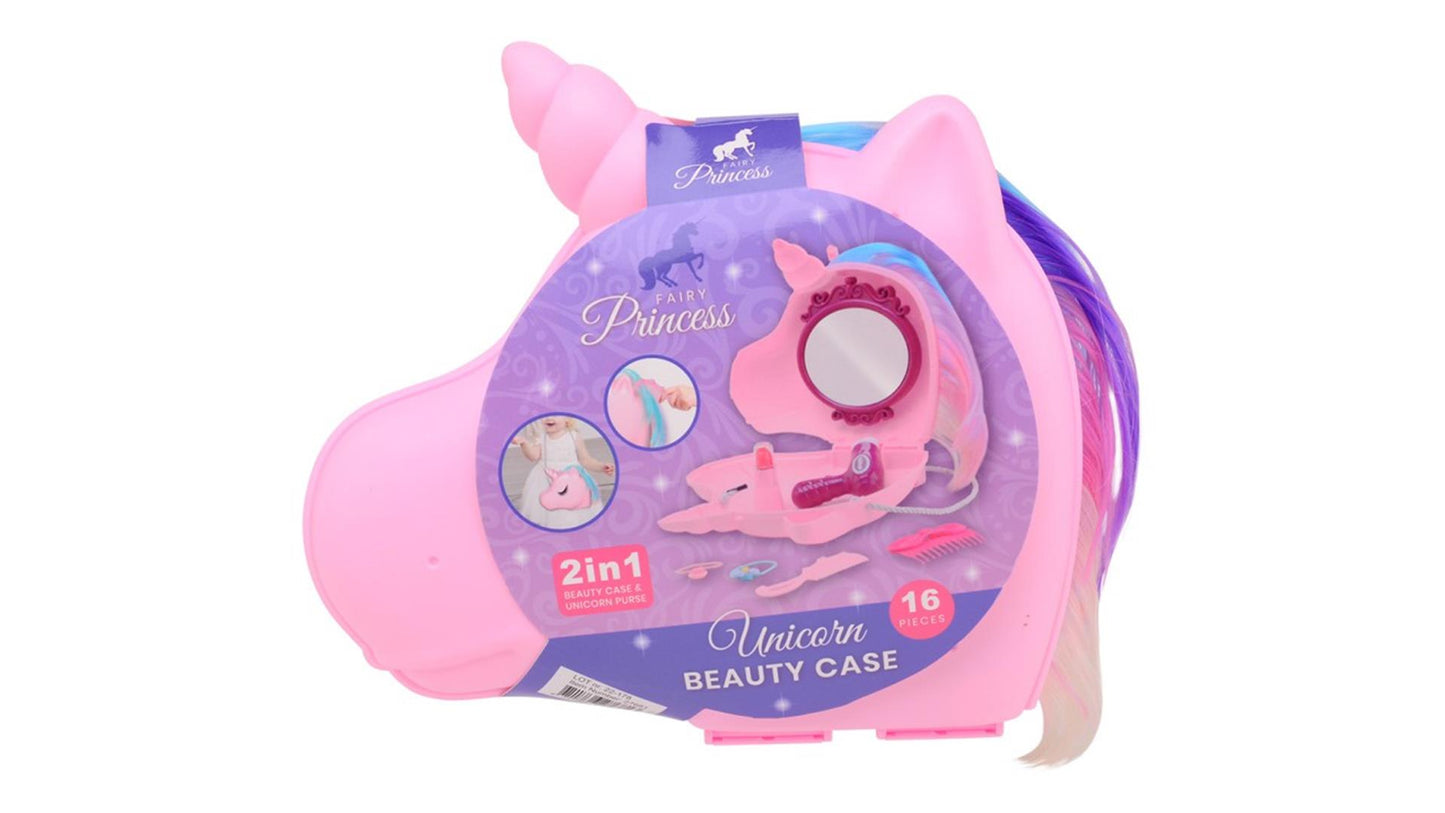 Johntoy John toy unicorn beauty case met koord