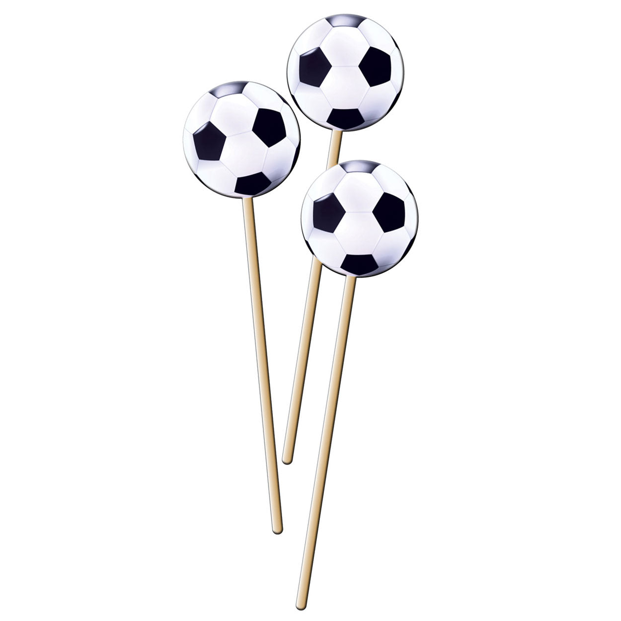 Folat BV Voetbal prikkers, 8st.