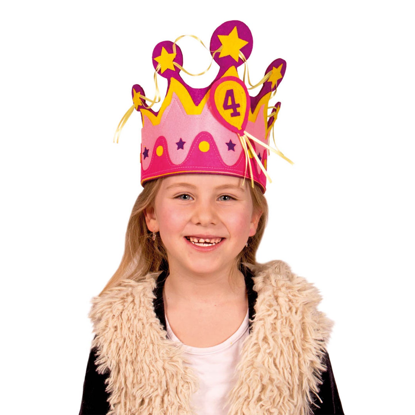 Folat BV Kroon stof meisje, 1-5 jaar