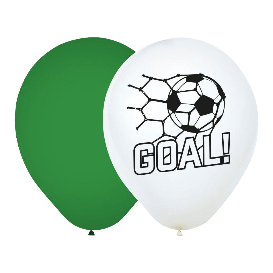 Globos Ballonnen 12 inch voetbal - 8st.