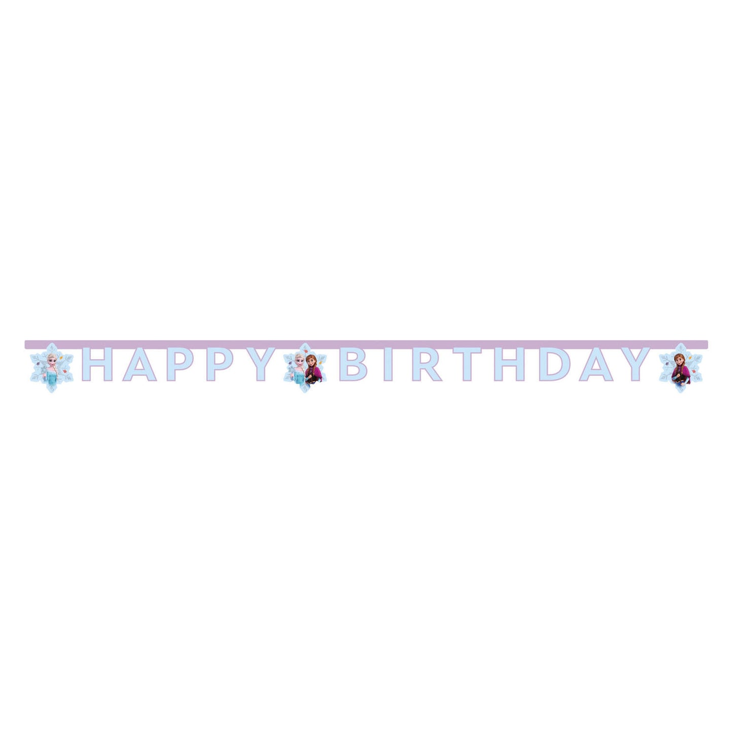 Globos Letter guirlande happy birthday frozen idyllic wonder