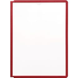 Zichtpaneel Sherpa Soho Durable 5606-03 A4 rood