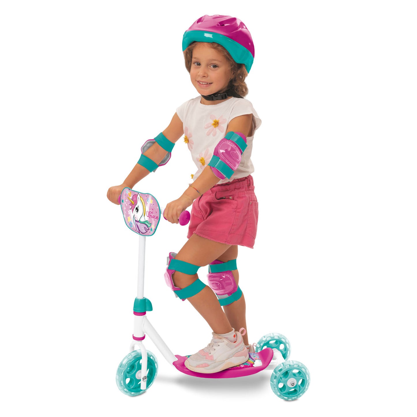 Mondo Unicorn kinderstep met 3 wielen
