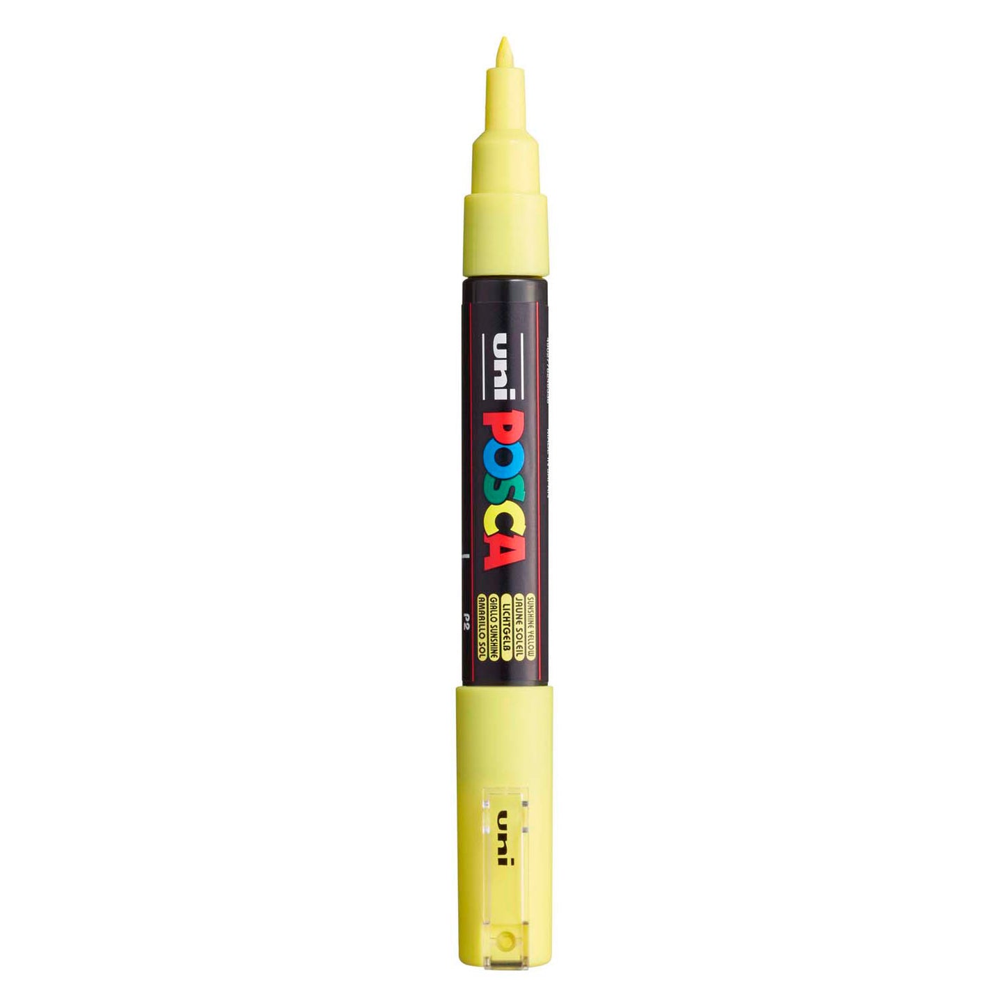 Uni Posca verfmarker 1mc zongeel - conische punt - 1 mm
