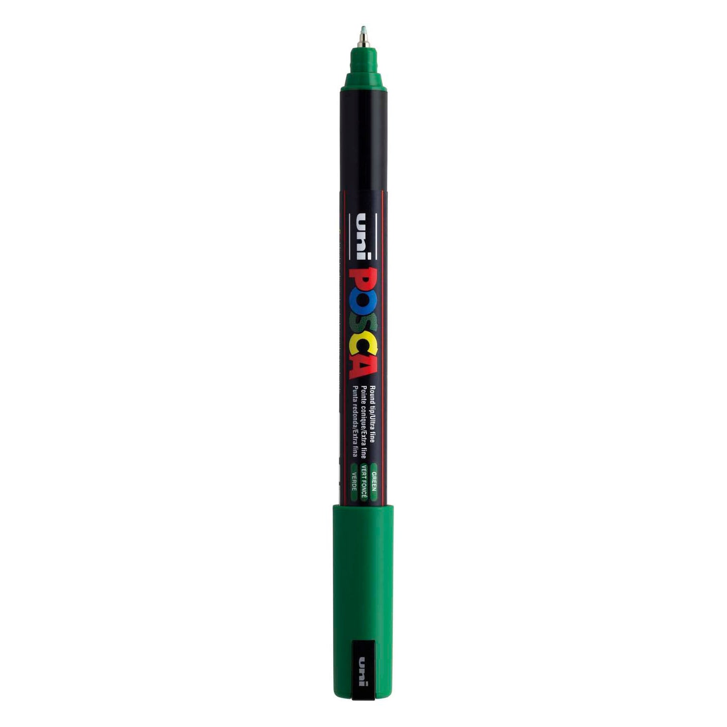 Uni Posca marker pc-1mr donkergroen - extra fine 0,7mm
