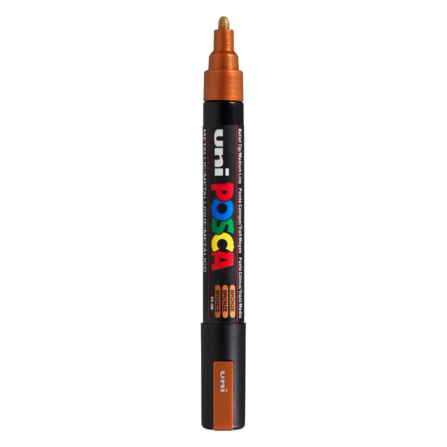 Uni Posca verfmarker pc5m brons - conische punt 2,5 mm