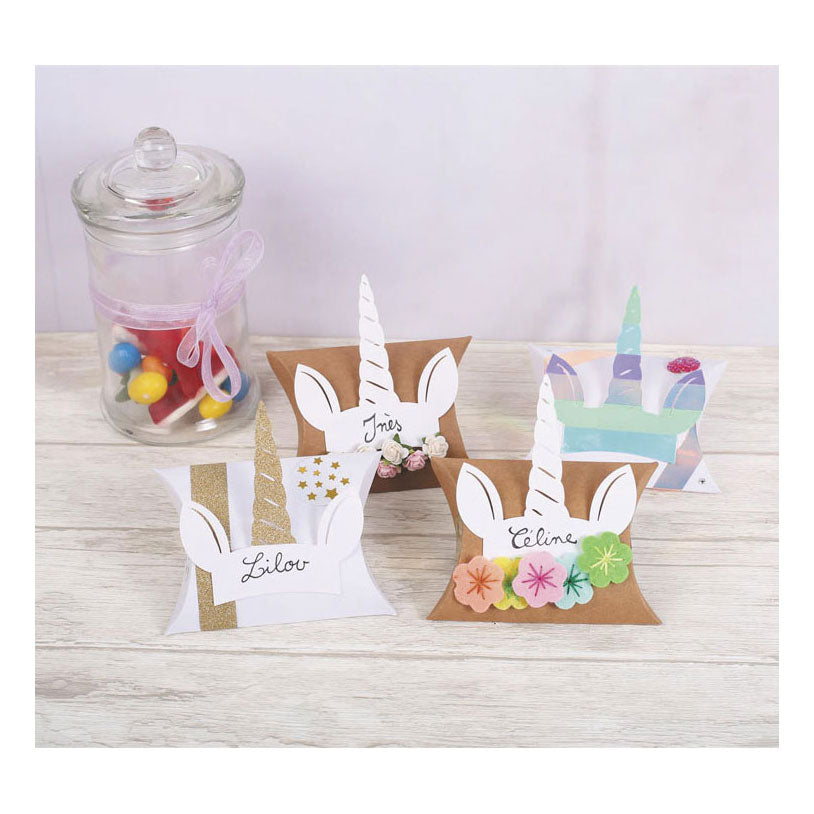 Graine Creative Graine cadeaudoosjes 12,3x7,7 cm kraft - 6st.