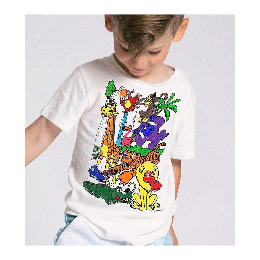 Splat Planet T-Shirt Kleuren Set Zoo 9 - 11 Jaar