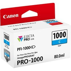 Inktcartridge Canon PFI-1000C cyaan