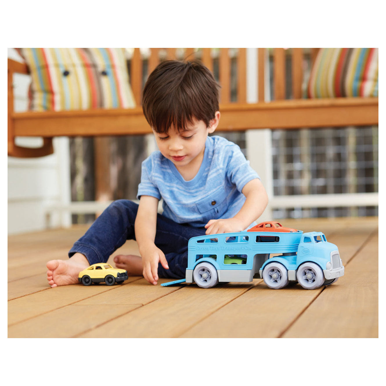 Green Toys autotransporter