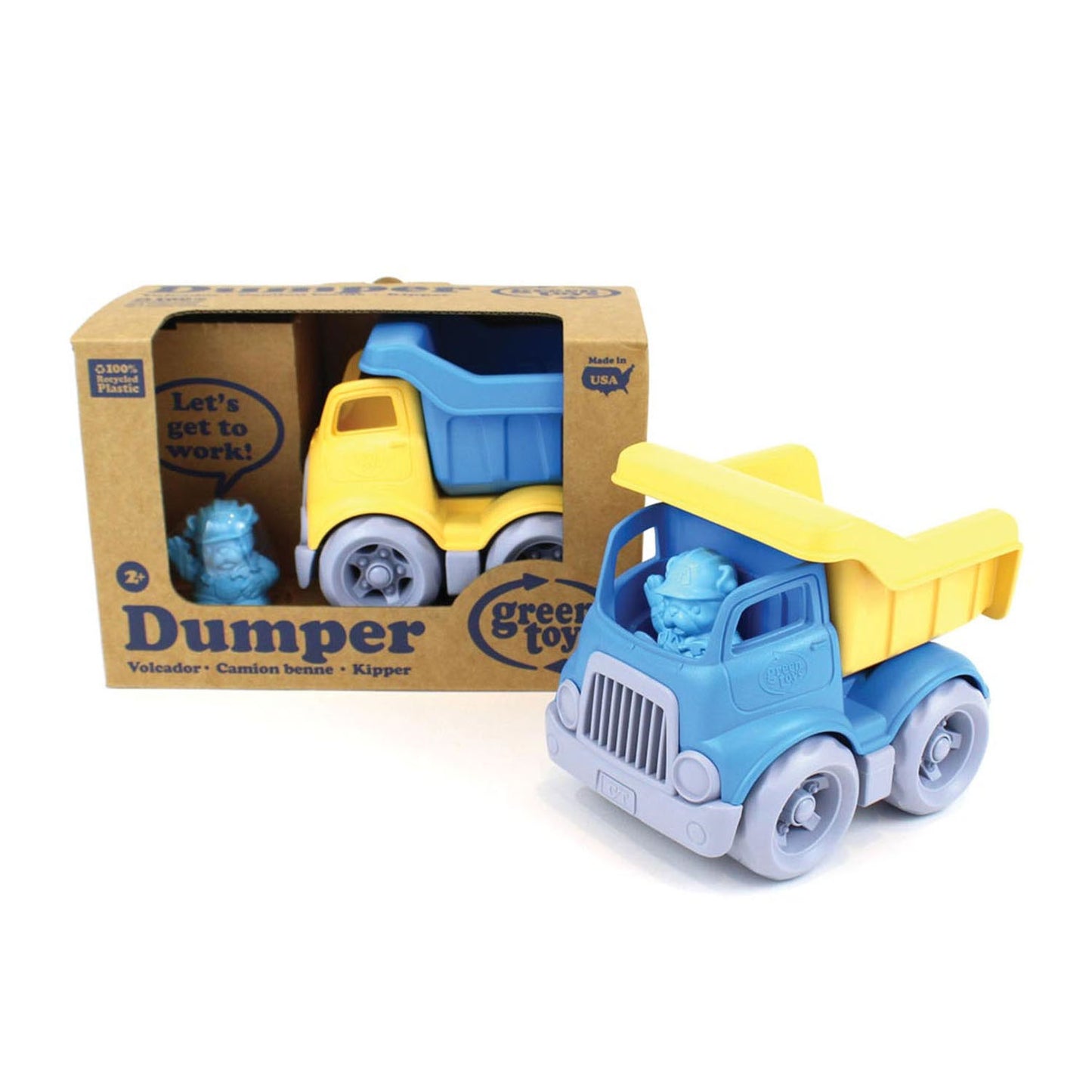 Green Toys kiepvrachtwagen