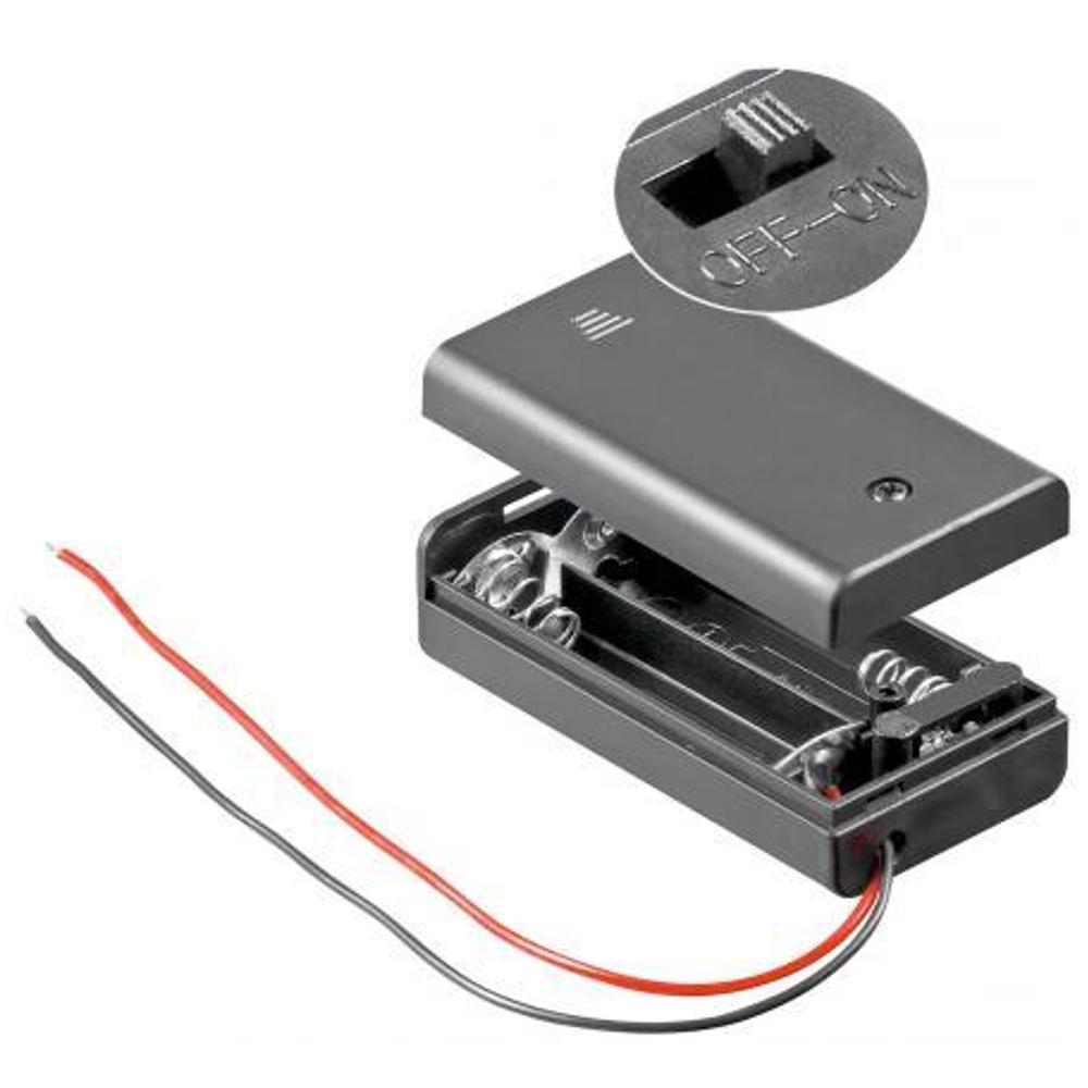 AA batterij houder