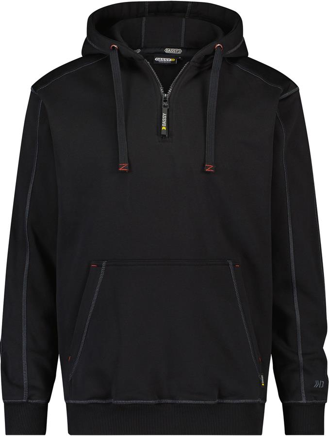 DASSY hoodie indy zwart l