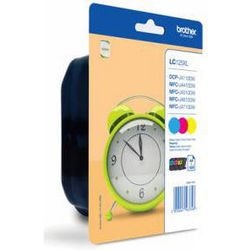 Inktcartridge Brother LC125XL cyaan,magenta,geel