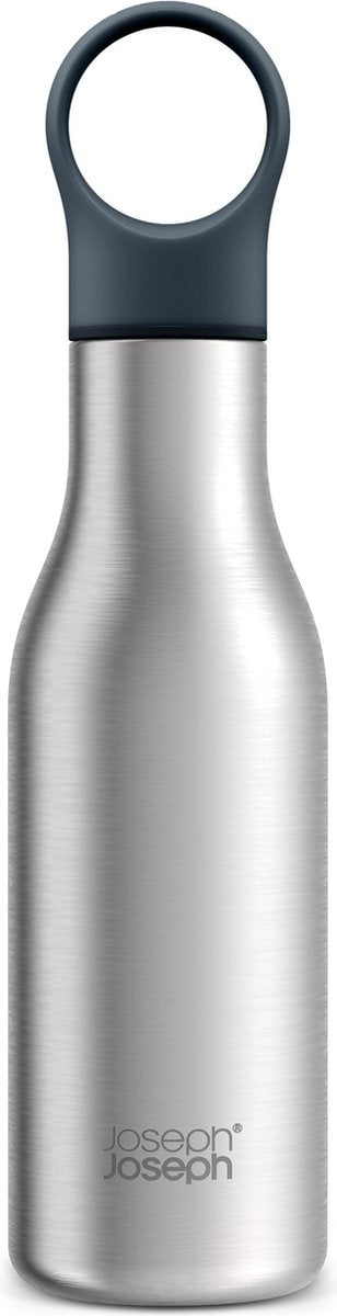 Joseph Joseph Thermosfles, dubbelwandig, 0.5 l, zilver - | loop