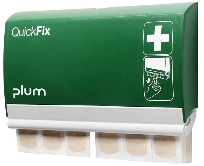 Plum pflasterspender quickfix elastic water resitsant plaster dispenser quickfi incl. 2x 45 patches