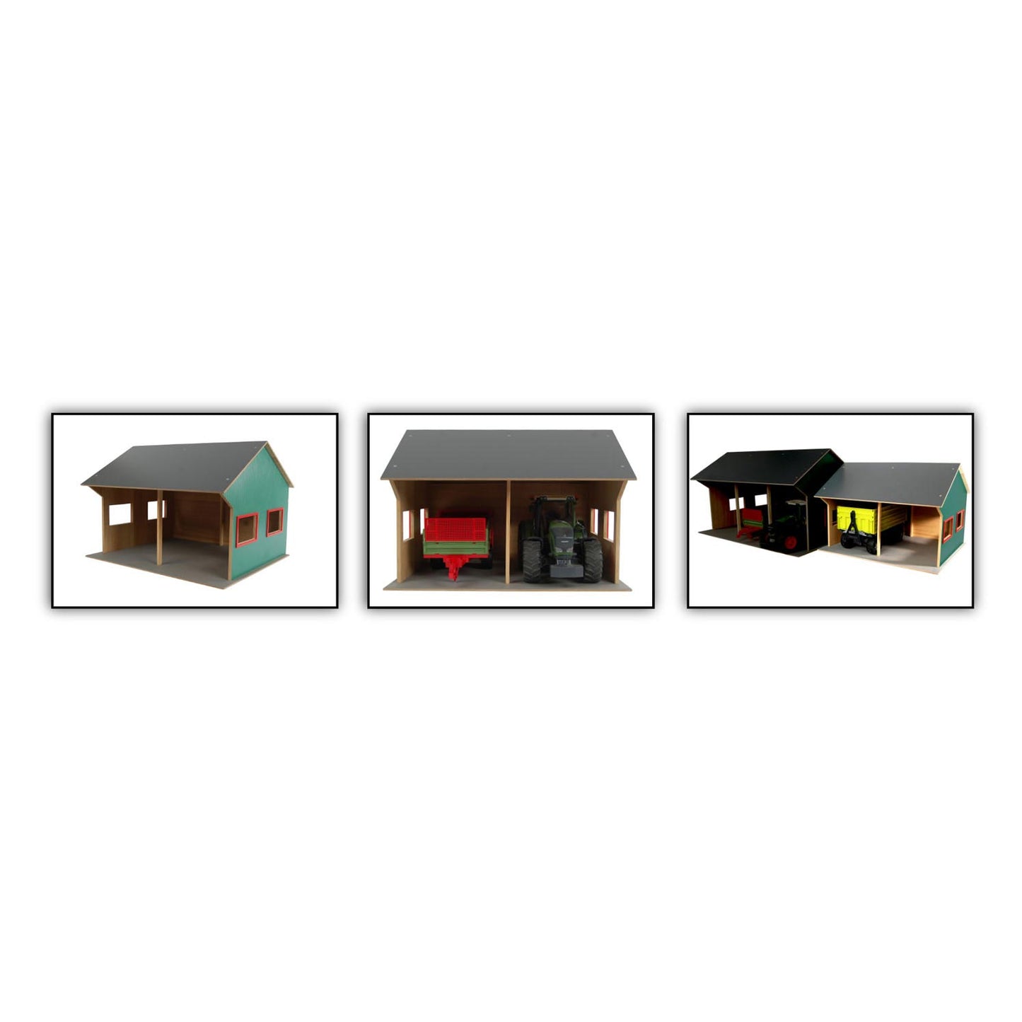 Kids Globe landbouwloods voor 2 voertuigen, 1:16